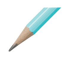Lapices De Grafito Con Goma Stabilo Swano Mina 2,2 Mm Dureza Hb Azul Pastel