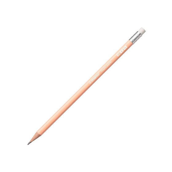 Lapices De Grafito Con Goma Stabilo Swano Mina 2,2 Mm Dureza Hb Melocoton Pastel