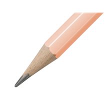 Lapices De Grafito Con Goma Stabilo Swano Mina 2,2 Mm Dureza Hb Melocoton Pastel