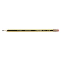 Lapices De Grafito Staedtler Noris N.2 Hb Con Goma De Borrar Unidad