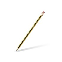 Lapices De Grafito Staedtler Noris N.2 Hb Con Goma De Borrar Unidad