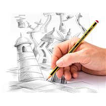 Lapices De Grafito Staedtler Noris N.2 Hb Unidad