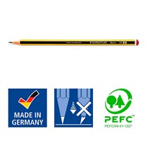 Lapices De Grafito Staedtler Noris N.2 Hb Unidad