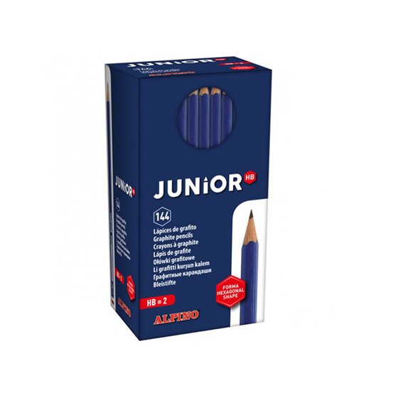Lapices De Grafito Alpino Junior Caja De 144 Unidades