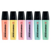Rotulador Stabilo Boss Pastel Fluorescente 70 Estuche De 4 Unidades Colores Surtidos