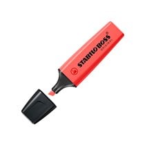 Rotulador Stabilo Boss Fluorescente 70 Rojo