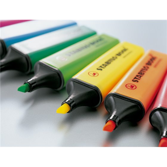 Rotulador Stabilo Boss Fluorescente 70 Azul