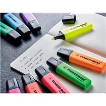 Rotulador Stabilo Boss Fluorescente 70 Amarillo Estuche De 4 Unidades