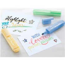 Rotulador Faber Fluorescente 1546 Expositor De 60 Unidades Colores Pastel Surtidos