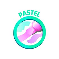 Rotulador Maped Fluorescente Peps Pastel Con Glitter Colores Surtidos
