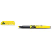 Rotulador Pilot Frixion Light Fluorescente Borrable Punta Defibra Color Amarillo