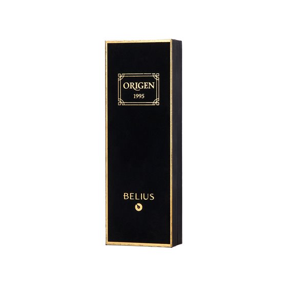 Roller Belius Origen 1995 Aluminio Textura Cepillada Color Negro Tinta Negra Caja De Diseño
