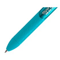 Boligrafo Paper Mate Inkjoy Retractil Gel Pen Trazo 0,7 Mm Verde Azulado