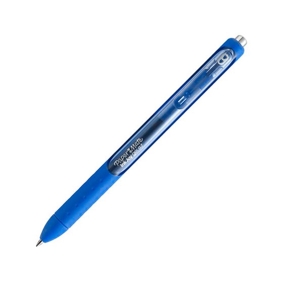 Boligrafo Paper Mate Inkjoy Retractil Gel Pen 0,7Mm Azul Punta De Bola Trazo 0.35Mm