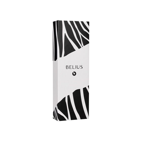Roller Belius Dualita Cuerpo Blanco Color Negro Tinta Negra Caja De Diseño