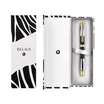 Roller Belius Dualita Cuerpo Blanco Color Negro Tinta Negra Caja De Diseño