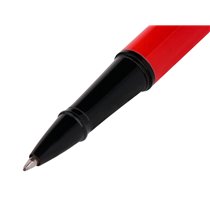 Roller Belius Turbo Aluminio Color Rojo Y Negro Tinta Azul Caja De Diseño