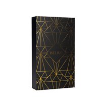Boligrafo Y Estuche Belius Soiree Color Negro Y Dorado Tinta Azul Caja De Diseño