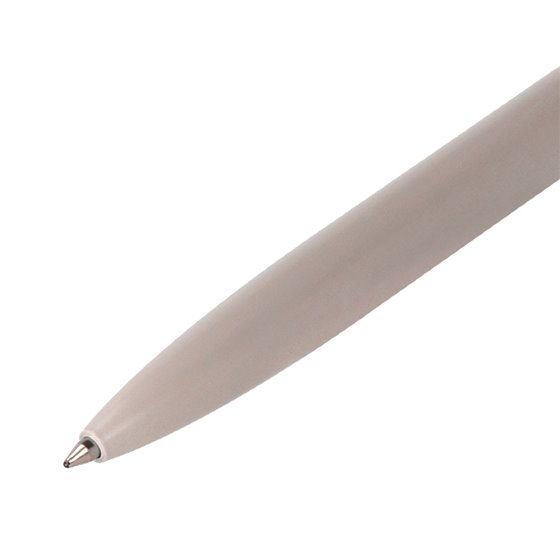 Boligrafo Belius Rocket B Aluminio Color Minimalista Gris Tinta Azul Caja Cilindrica