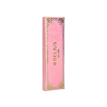 Boligrafo Belius Macaron Bliss Forma Hexagonal Color Rosa Y Dorado Tinta Azul Caja De Diseño