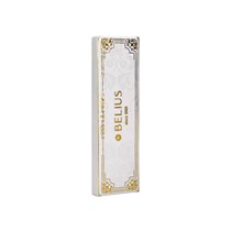 Boligrafo Belius Macaron Bliss Forma Hexagonal Color Blanco Y Dorado Tinta Azul Caja De Diseño