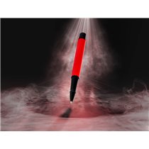 Boligrafo Belius Turbo Aluminio Color Rojo Y Negro Tinta Azul Caja De Diseño