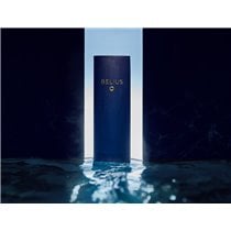 Boligrafo Belius Neptuno Aluminio Textura Wavy Color Azul Marino Tinta Azul Caja De Diseño