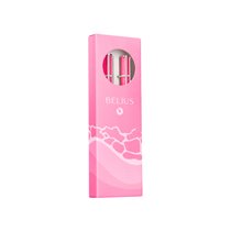 Juego Boligrafo Y Roller Belius Endless Summer Aluminio Color Rosa Y Plateado Tinta Azul Caja De Diseño