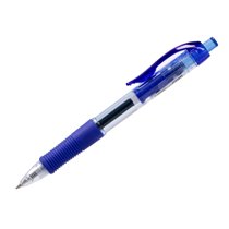 Boligrafo Q-Connect Sigma Retractil Con Sujecion De Caucho Tinta Gel 0,5 Mm Color Azul