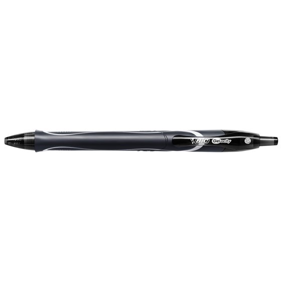 Boligrafo Bic Gelocity Quick Dry Retractil Tinta Gel Negro Punta De 0,7 Mm