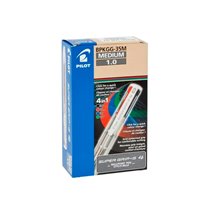 Boligrafo Pilot Super Grip G 4 Colores Retractil Sujecion De Caucho Tinta Base De Aceite Cuerpo Color Rosa