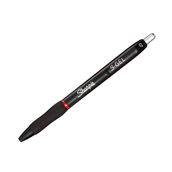 Boligrafo Sharpie Retractil Tinta Gel Punta 0,7 Mm Color Rojo