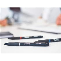 Boligrafo Sharpie Retractil Tinta Gel Punta 0,7 Mm Color Azul