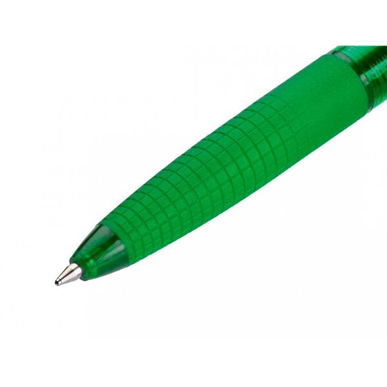 Boligrafo Pilot Super Grip G Verde Retractil Sujecion De Caucho Tinta Base De Aceite