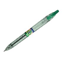 Boligrafo Pilot Ecoball Plastico Reciclado Tinta Aceite Punta De Bola 1 Mm Color Verde