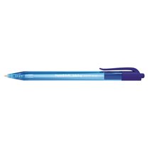Boligrafo Paper Mate Inkjoy 100 Retractil Punta Media Azul