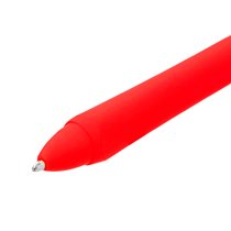 Boligrafo Liderpapel Gummy Touch Retractil 1,0 Mm Tinta Roja
