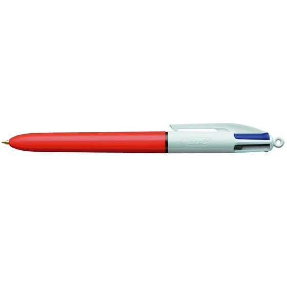 Boligrafo Bic Cuatro Colores Punta Fina 0,8 Mm