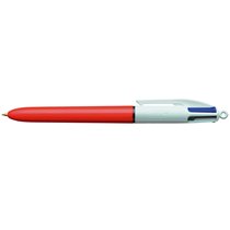 Boligrafo Bic Cuatro Colores Punta Fina 0,8 Mm