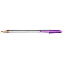 Boligrafo Bic Cristal Fun Morado Punta 1,6 Mm