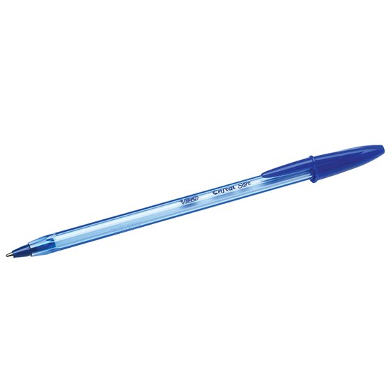 Boligrafo Bic Cristal Soft Azul Punta De 1,2 Mm