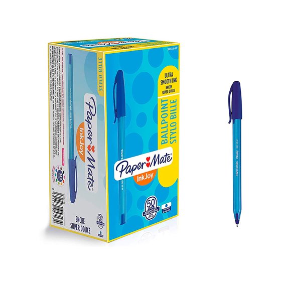 Boligrafo Paper Mate Inkjoy 100 Punta Media Trazo 1Mm Azul