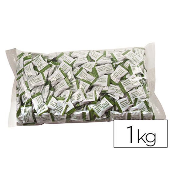 Caramelos De Cortesia Sabores Manzana Fresa Y Cola Bolsa De 1 Kg