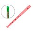 Flauta Hohner 9508 Color Coral Funda Verde Y Transparente
