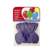 Globo 100% Latex Biodegradable Pastel Lila Bolsa De 20 Unidades