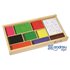 Juego Andreutoys Barras De Fracciones 308 Piezas 32,5X17,5X4 Cm