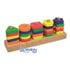 Juego Andreutoys Manipulacion 25 Piezas Geometricas + 12 Plantillas Doble Cara 32,8X19,2X7,1 Cm