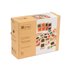 Juego Didactico Andreutoys Domino Sensorial Texturas Madera 28 Piezas