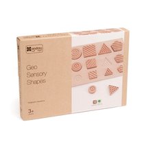 Juego Didactico Andreutoys Formas Geosensoriales Madera 12 Piezas