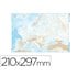 Mapa Mudo B/N Din A4 Europa Fisico